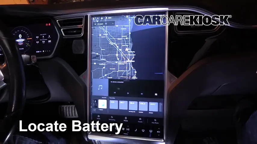 2014 Tesla S Electric Batería Encendido de puente